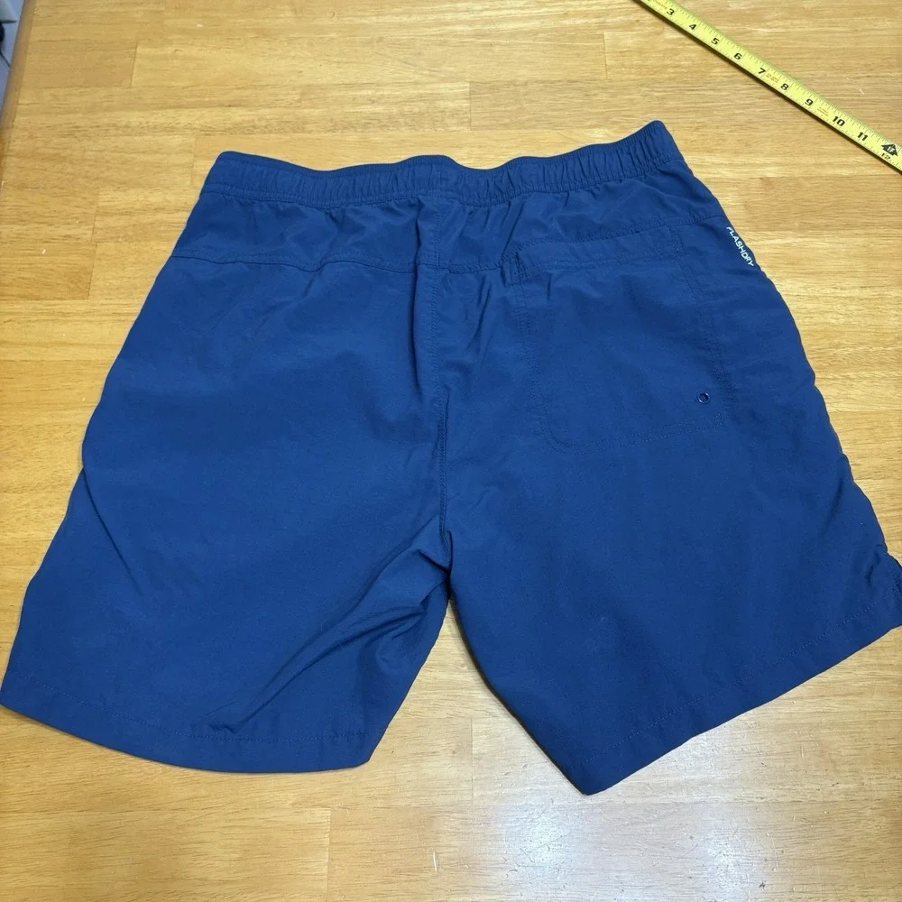 The North Face Shorts Mens Size M 32 Waist FlashDry Athletic Run Walk Navy Blue